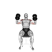 dumbbell incline hammer press