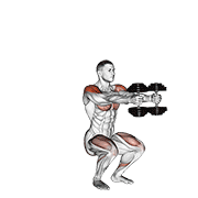 dumbbell iron cross